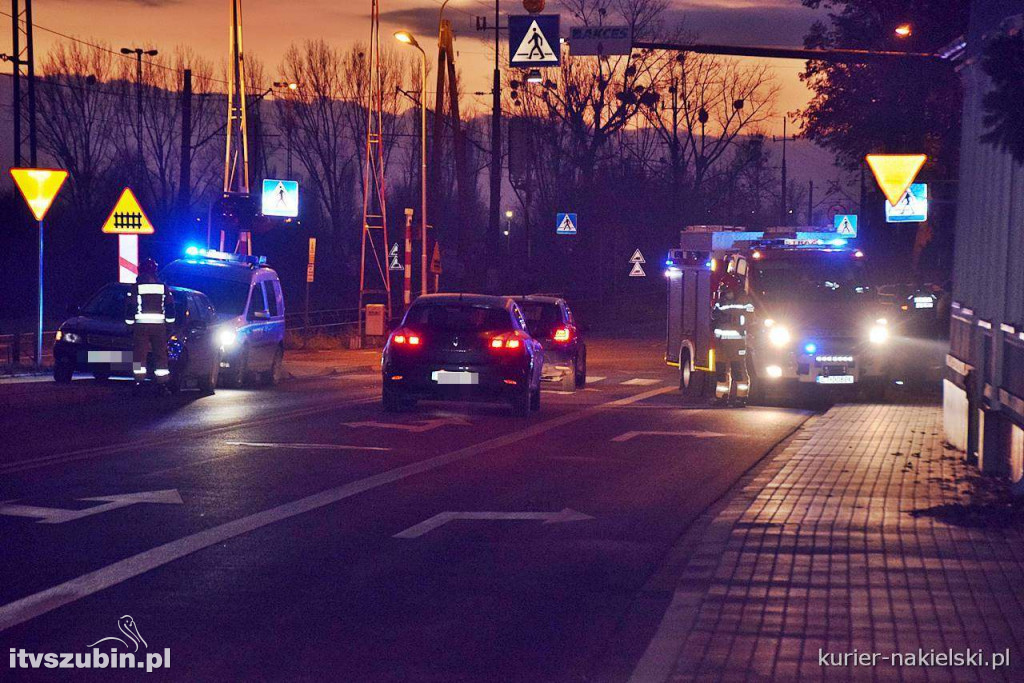 Potrącenie na przejściu dla pieszych w Nakle