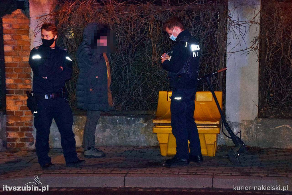 Potrącenie na przejściu dla pieszych w Nakle
