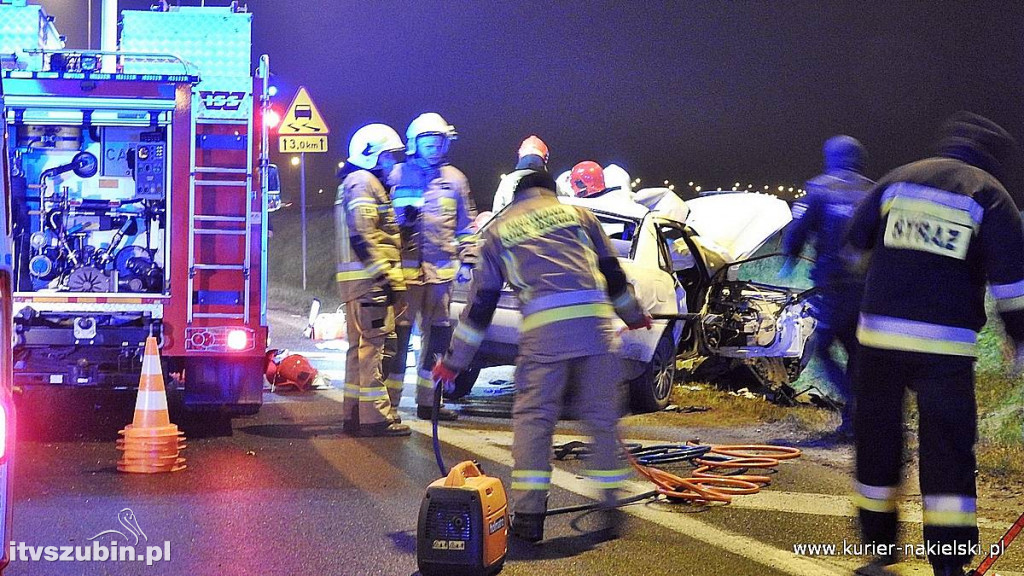 Tragiczny wypadek u zbiegu Mroteckiej z DK10 w Nakle