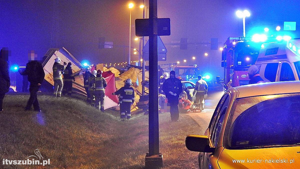 Tragiczny wypadek u zbiegu Mroteckiej z DK10 w Nakle