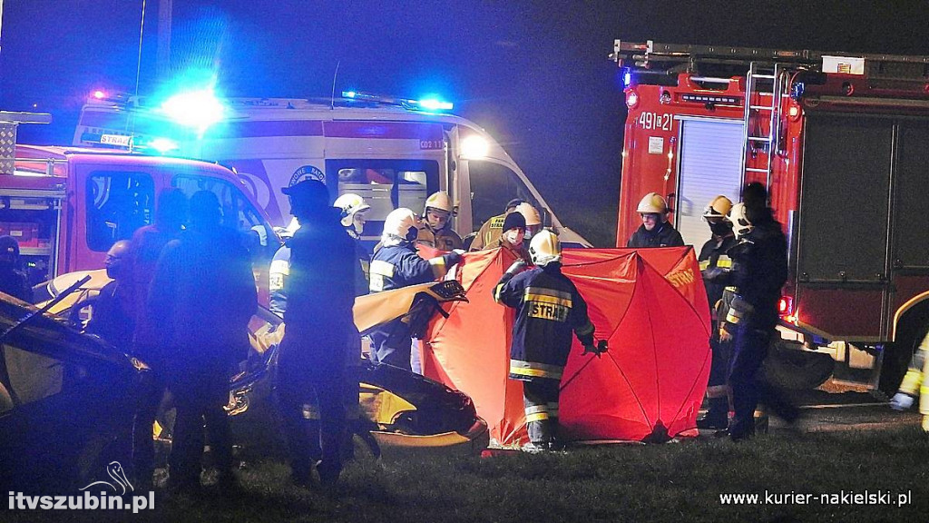 Tragiczny wypadek u zbiegu Mroteckiej z DK10 w Nakle