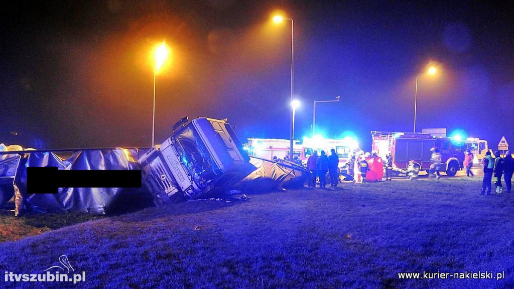 Tragiczny wypadek u zbiegu Mroteckiej z DK10 w Nakle