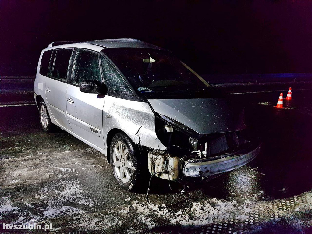 Wypadek na drodze S5 na wysokości Kowalewa