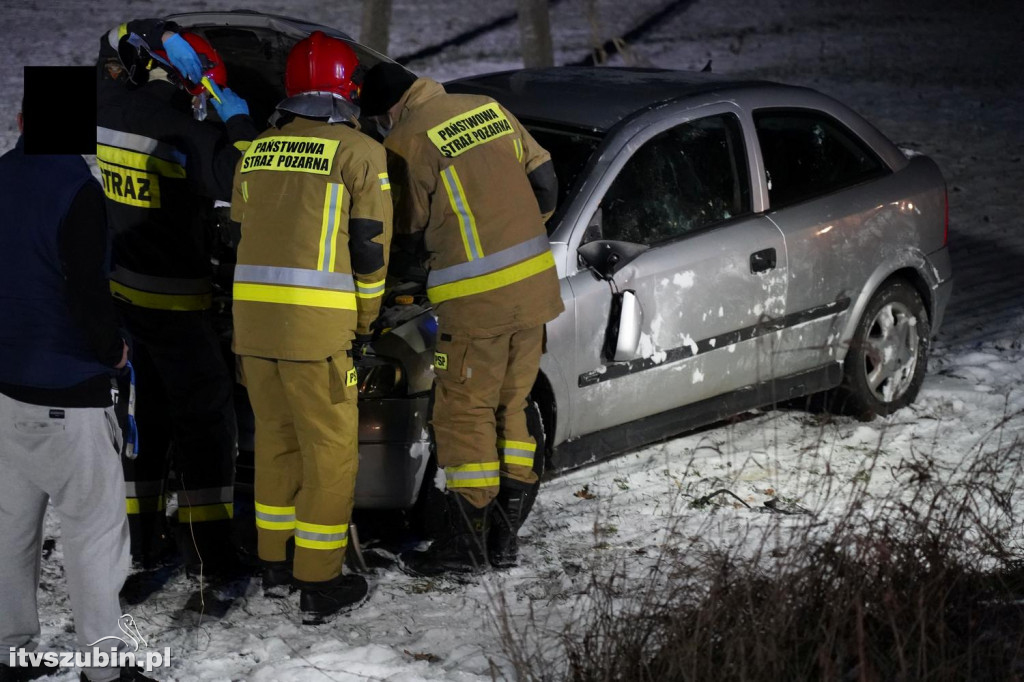 Trudne warunki drogowe, doszło do kilku zdarzeń