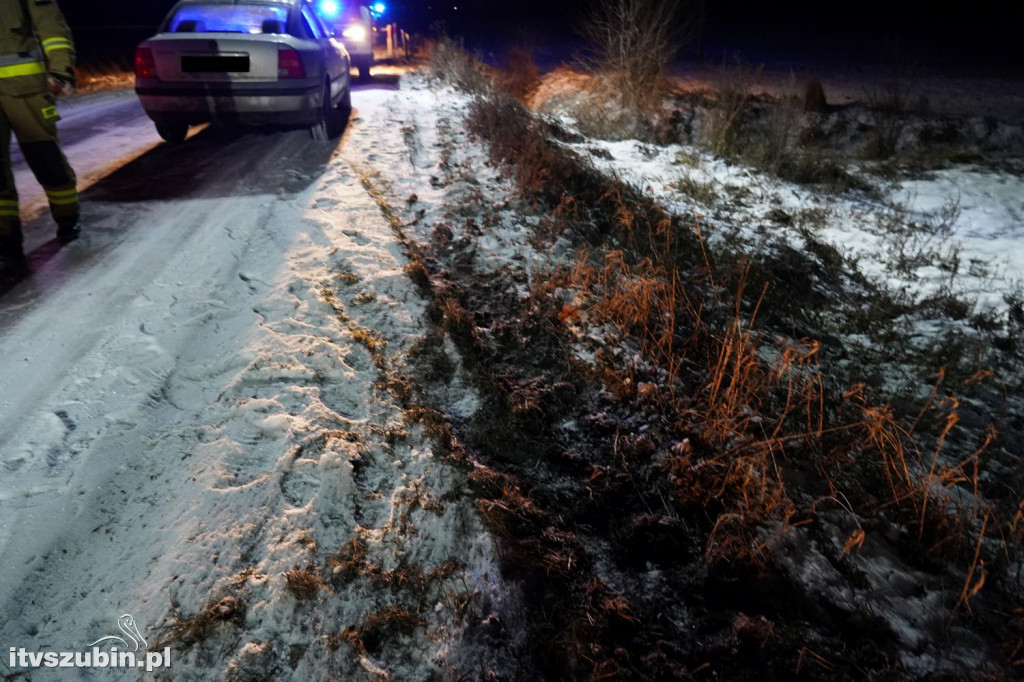 Trudne warunki drogowe, doszło do kilku zdarzeń