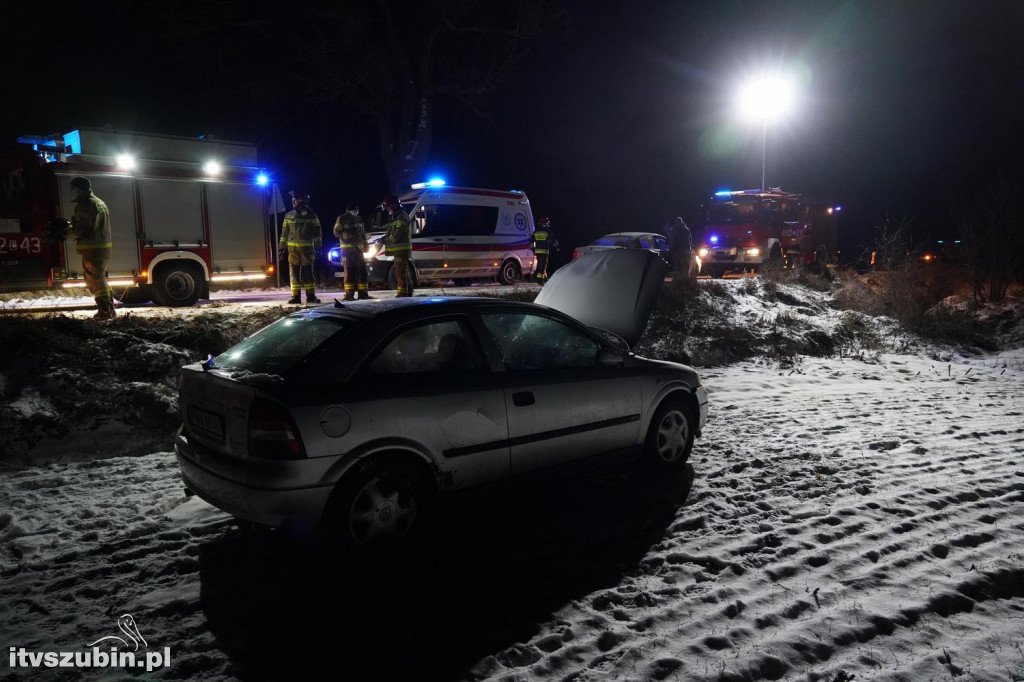 Trudne warunki drogowe, doszło do kilku zdarzeń