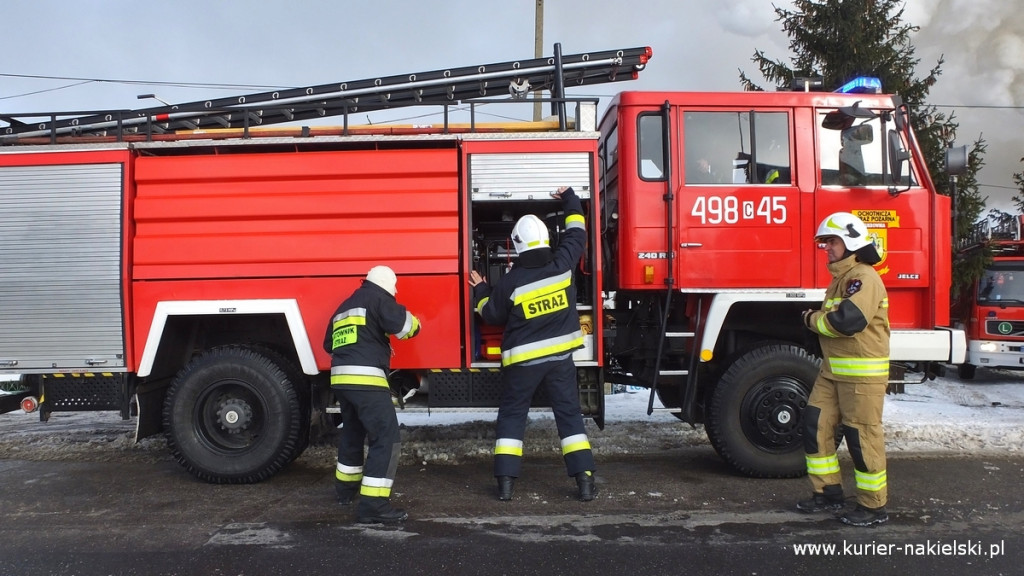 Pożar poddasza budynku jednorodzinnego w Występie