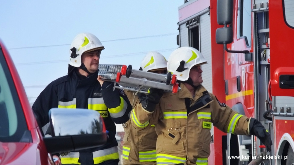 Pożar poddasza budynku jednorodzinnego w Występie
