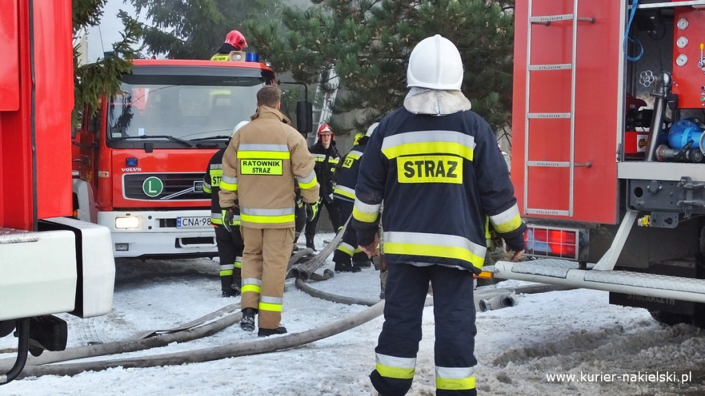 Pożar poddasza budynku jednorodzinnego w Występie