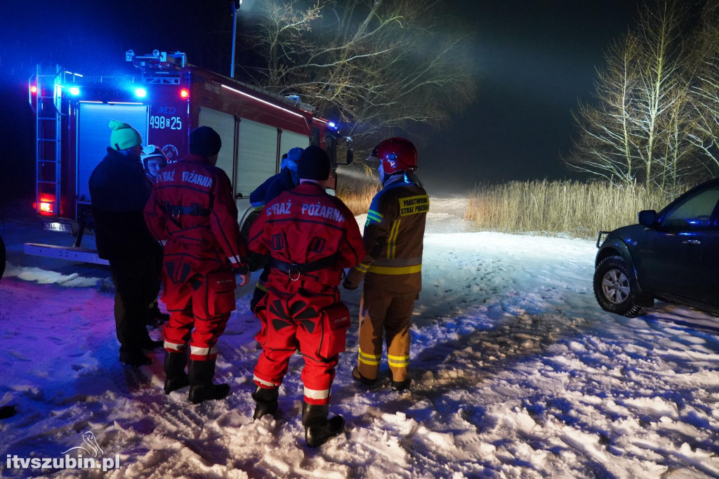 Służby ratunkowe zadysponowane nad akwen w Głęboczku