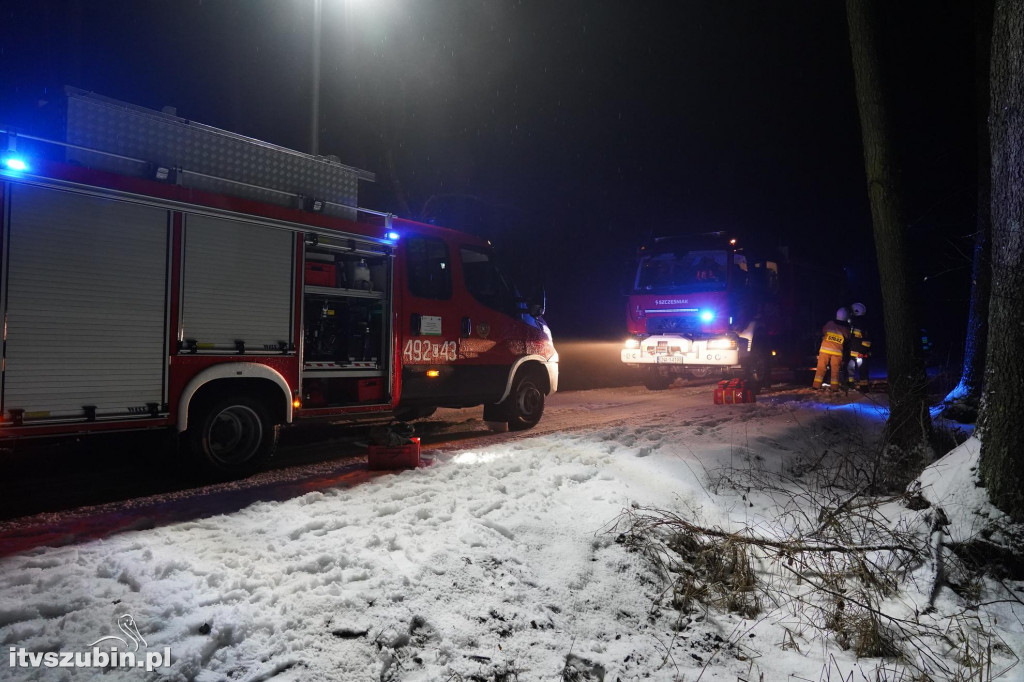 Służby ratunkowe zadysponowane nad akwen w Głęboczku