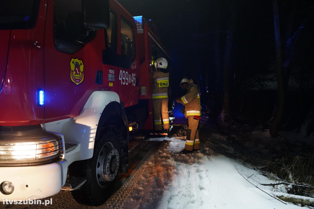Służby ratunkowe zadysponowane nad akwen w Głęboczku