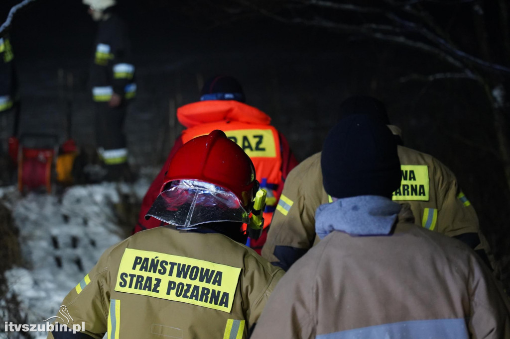 Służby ratunkowe zadysponowane nad akwen w Głęboczku