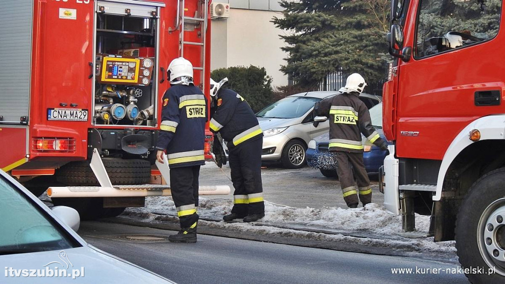 Pożar w Urzędzie Skarbowym w Nakle nad Notecią