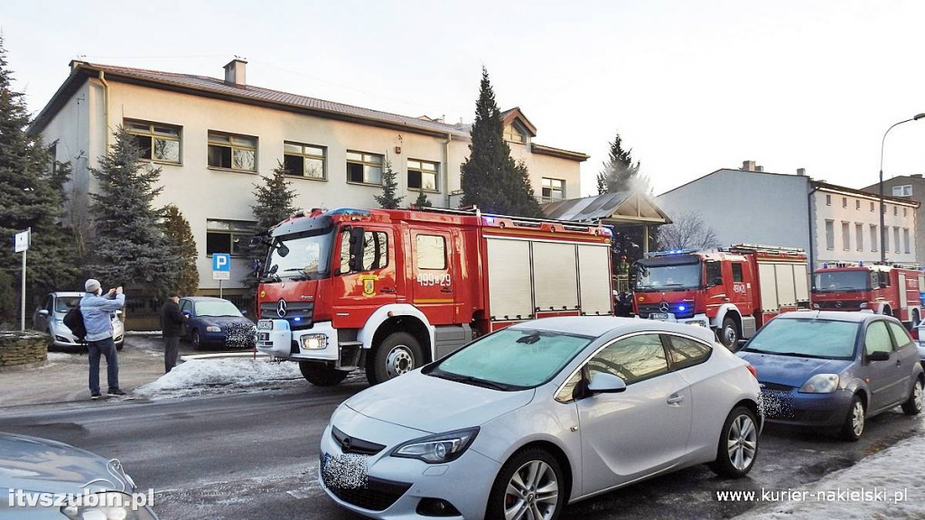 Pożar w Urzędzie Skarbowym w Nakle nad Notecią