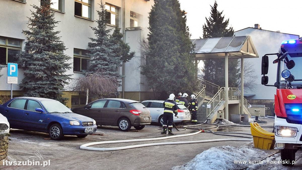 Pożar w Urzędzie Skarbowym w Nakle nad Notecią