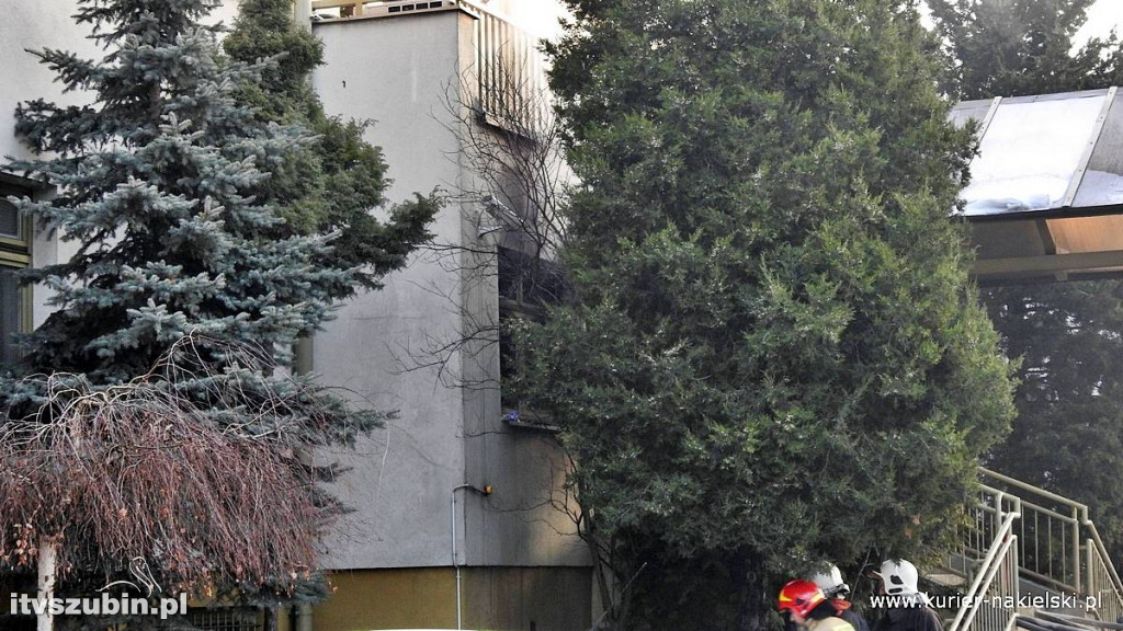 Pożar w Urzędzie Skarbowym w Nakle nad Notecią