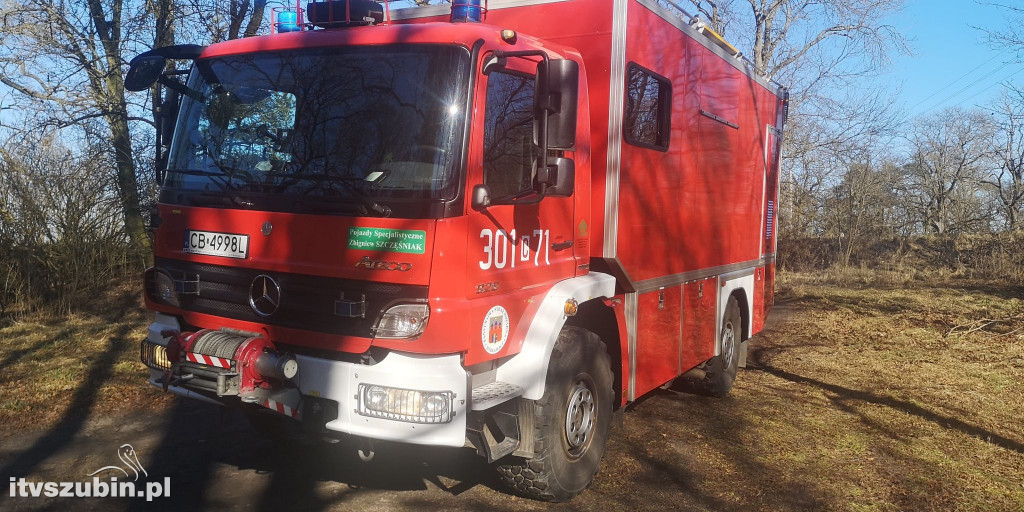  Samochodem osobowym wjechał do Noteci w Ludwikowie