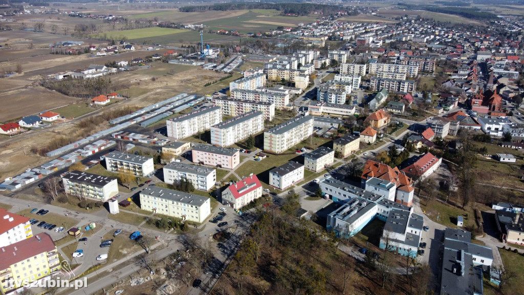 Prace budowlane przy Tysiąclecia w Szubinie