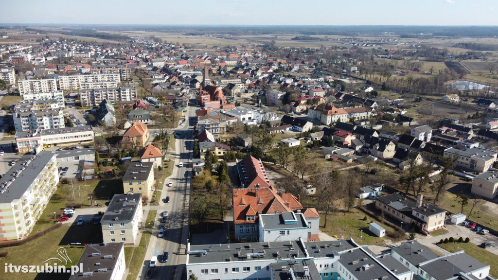 Prace budowlane przy Tysiąclecia w Szubinie