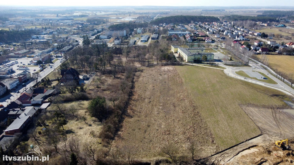 Prace budowlane przy Tysiąclecia w Szubinie