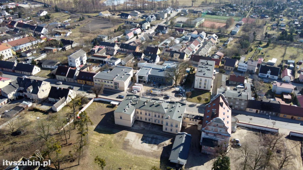 Prace budowlane przy Tysiąclecia w Szubinie