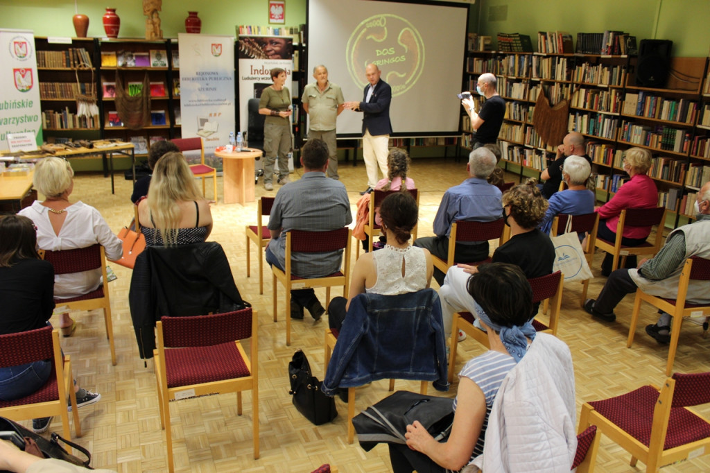 W krainie ludożerców. Spotkanie w szubińskiej bibliotece