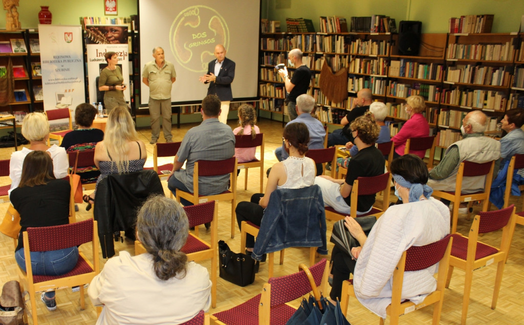 W krainie ludożerców. Spotkanie w szubińskiej bibliotece