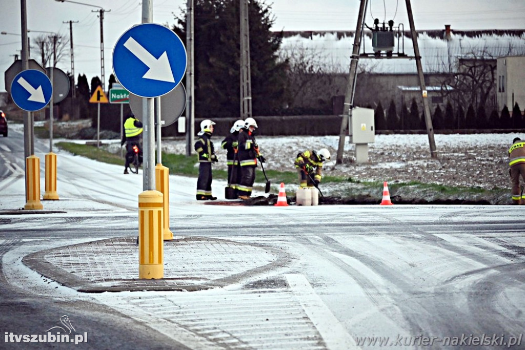 Groźne zdarzenie na krajowej 