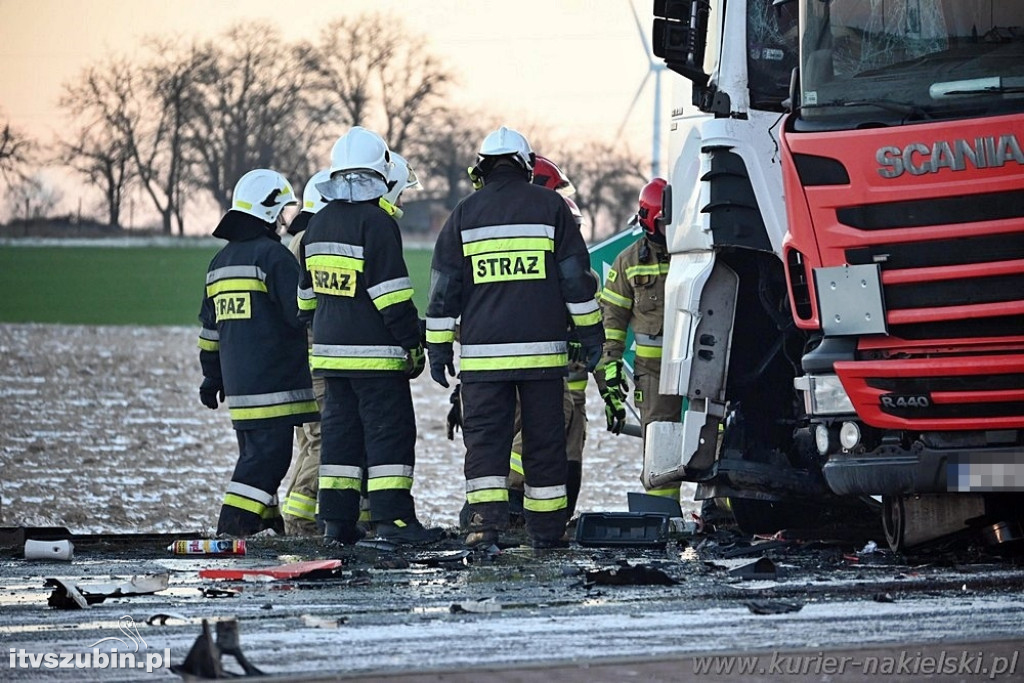 Groźne zdarzenie na krajowej 