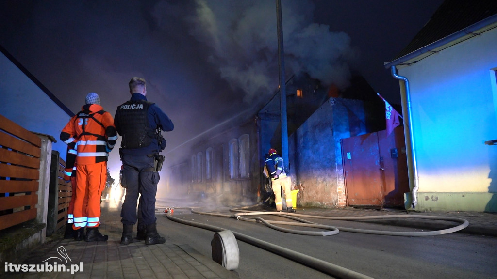 Tragiczny finał pożaru poddasza w Szubinie