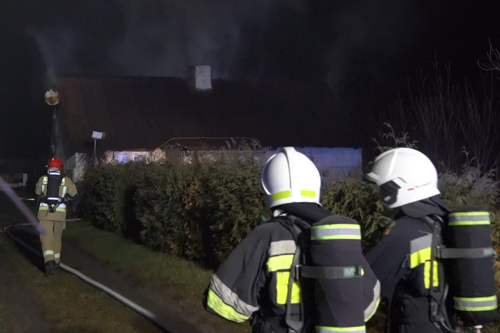 Pożar kotłowni w Szkocji. Jedna osoba została poparzona