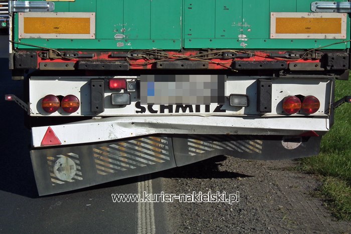 Kolizja na drodze wojewódzkiej nr 241 w okolicy Paterka.