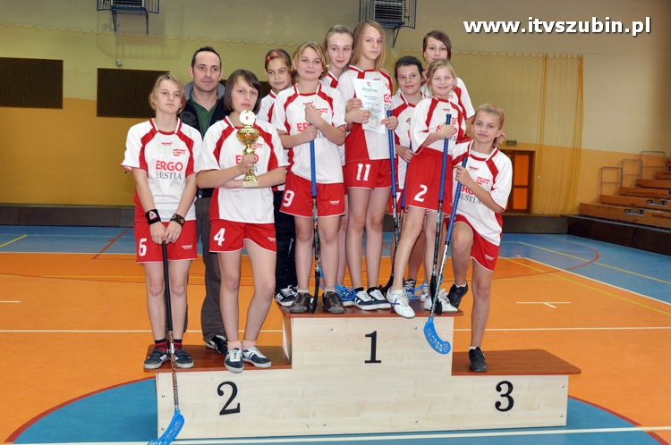 Mistrzostwa Gminy Szubin i Powiatu Nakielskiego w Unihokeju dziewcząt.