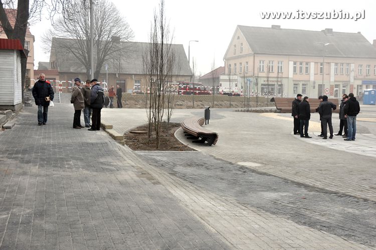 Odbiór techniczny rynku w Szubinie po raz trzeci. 