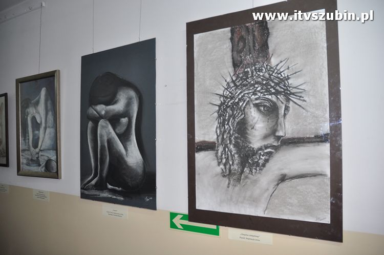 Wernisaż w Niezależnej Galerii "Korytarzyk" w Szubinie