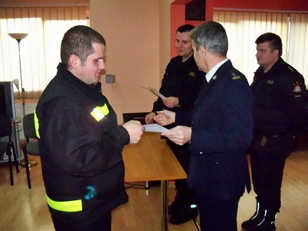 Egzamin z II części szkolenia podstawowego.