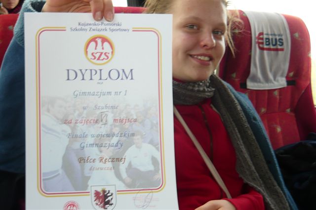 Ćwierćfinał wojewódzki w piłce ręcznej dziewcząt.