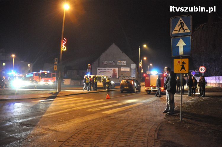 Potrącenie pieszej w Szubinie
