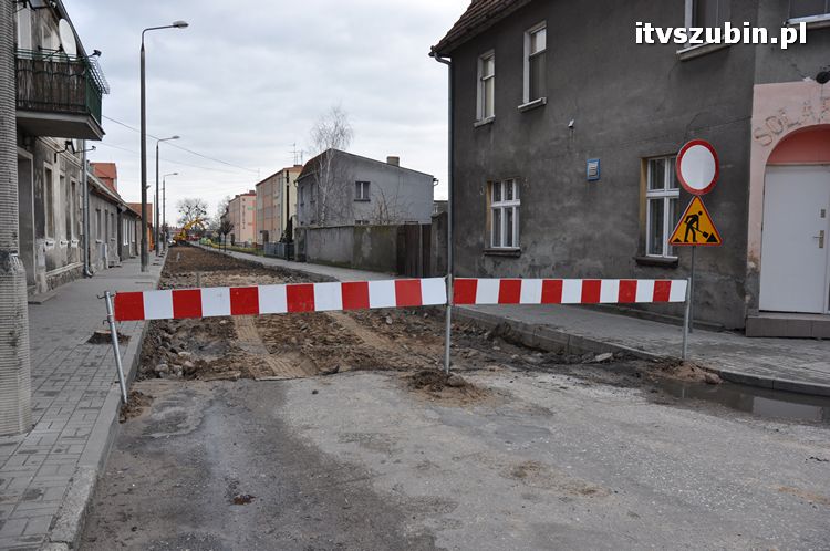 Ulica Wyzwolenia zamknięta dla ruchu kołowego