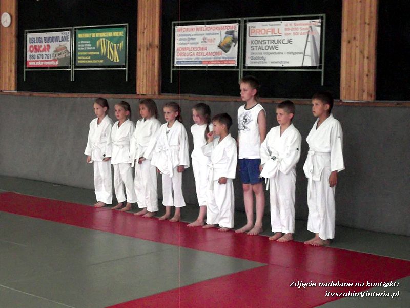 Szubińscy Judocy zaliczyli egzamin na wyższe stopnie  