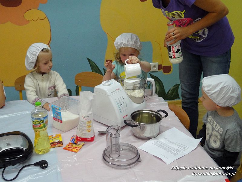 Gofrowe zajęcia w Słoneczku