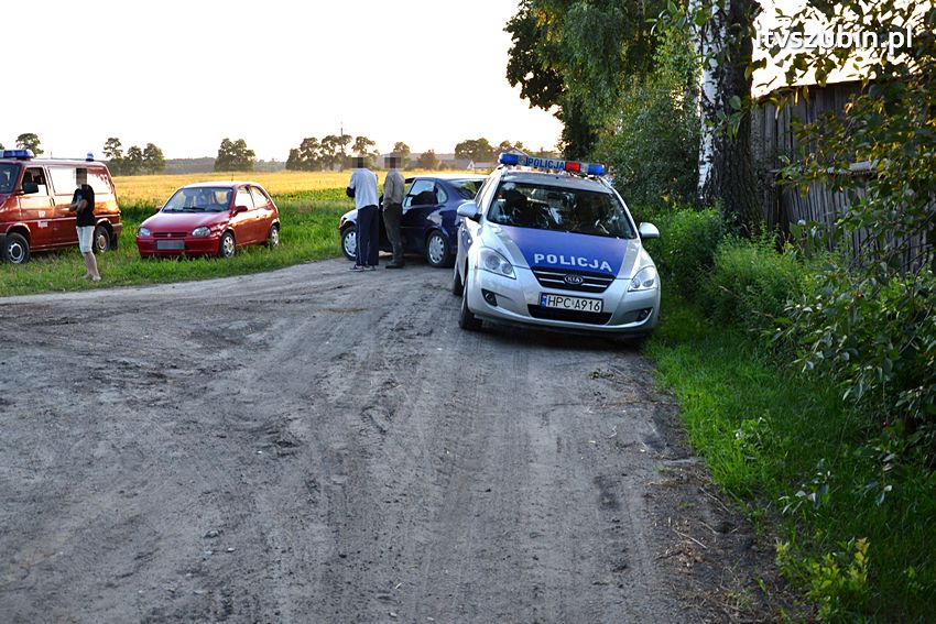 Pożar budynku inwentarskiego w Żędowie