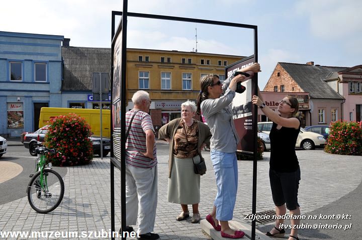 Oblicza czasu na szubińskim rynku