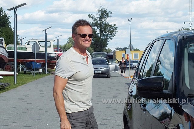 Cezary Pazura bawił publiczność na przystani