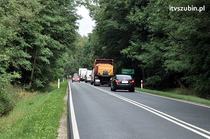 Kolizja dwóch osobówek w Godzimierzu, dwie osoby w szpitalu 