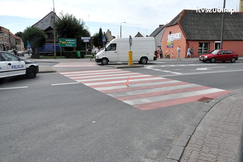 Dwa zdarzenia drogowej w gminie Szubin