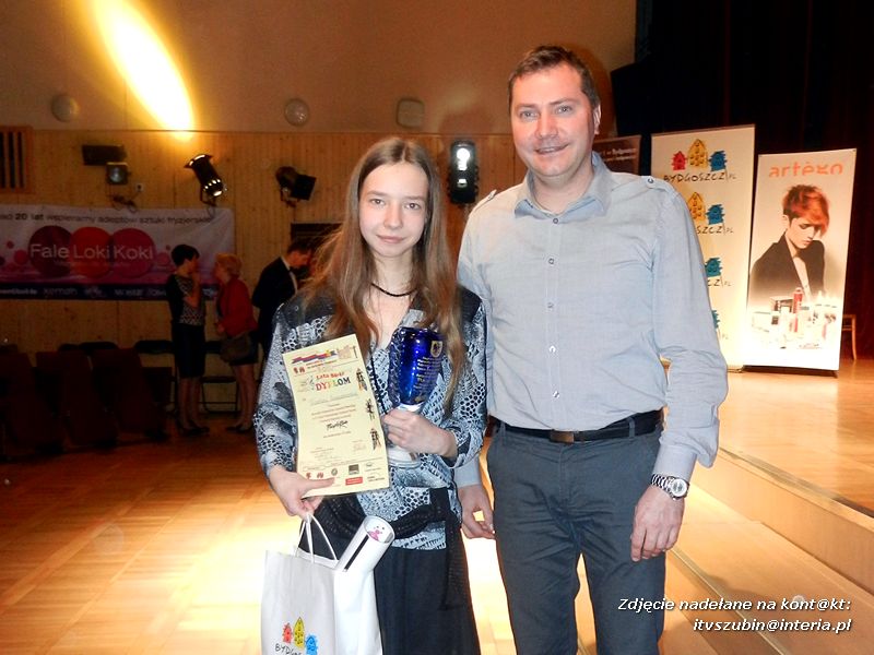 Nagroda Specjalna Marszałka Województwa Kujawsko-Pomorskiego dla Karoliny Nowaczew