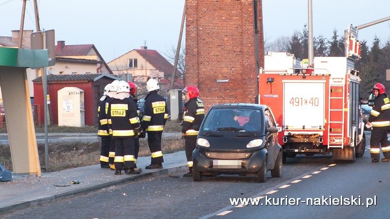 Wypadek w Śmielinie