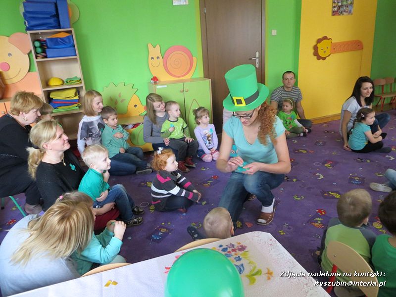 Dzień św. Patryka w Przedszkolu Słoneczko